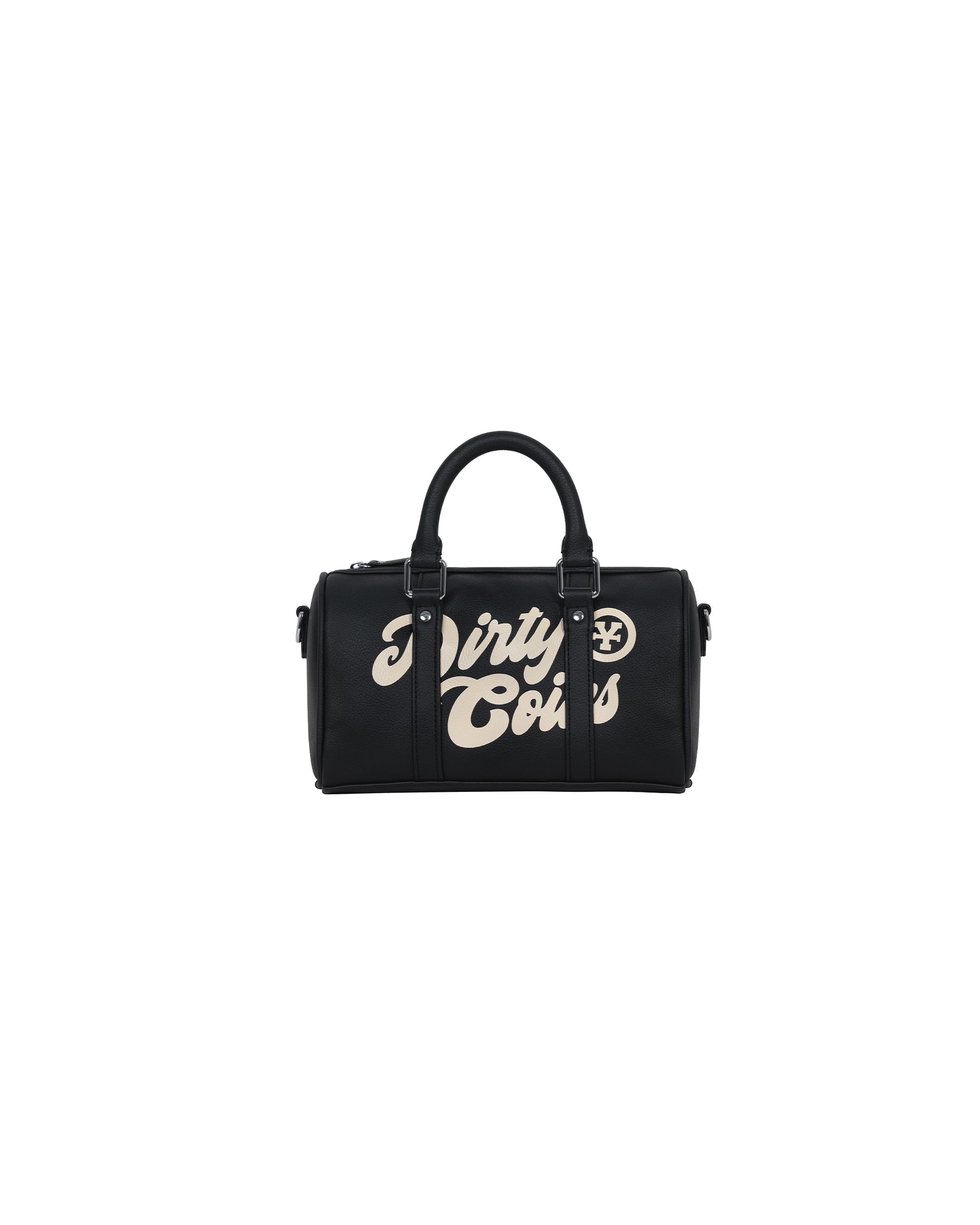 DirtyCoins Logo Mini Bowler Bag - Black