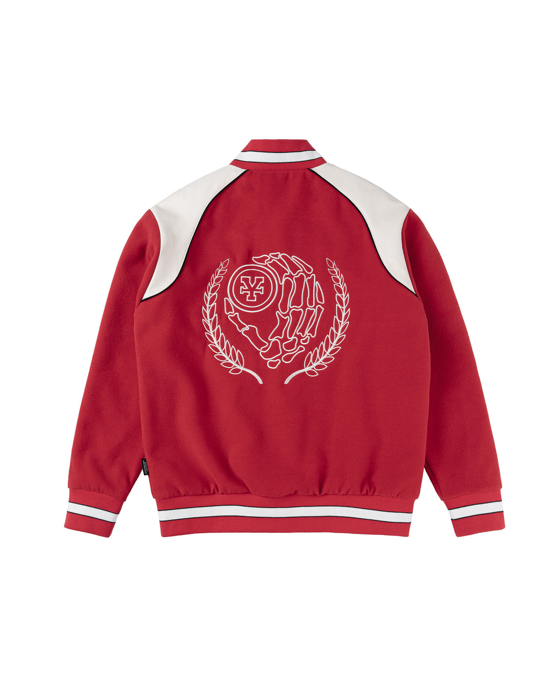 University Felt Varsity Jacket - Red